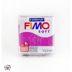 Fimo Soft, 57 g. magneta.