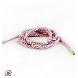 Dekoratyvinė virvutė , 5 mm. rožinė.